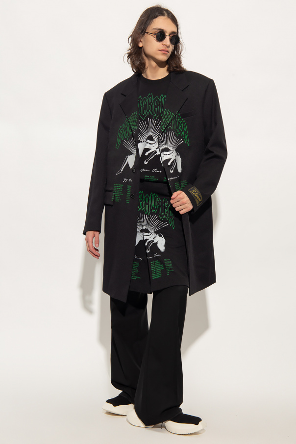 Men's Clothing | GenesinlifeShops | Raf Simons Printed coat | supreme  reaper rayon ss shirt item